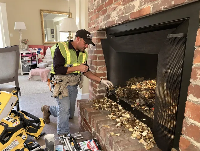 Safe screening installation by Murrieta Chimney Sweep in Murrieta, CA
