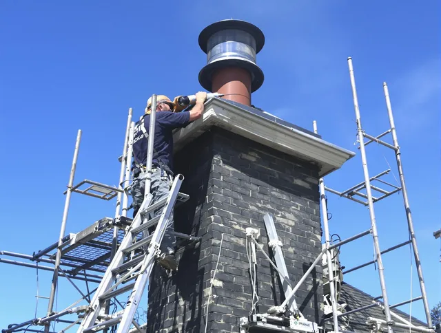 Sturdy chimney crown finished by Murrieta Chimney Sweep in Murrieta, CA