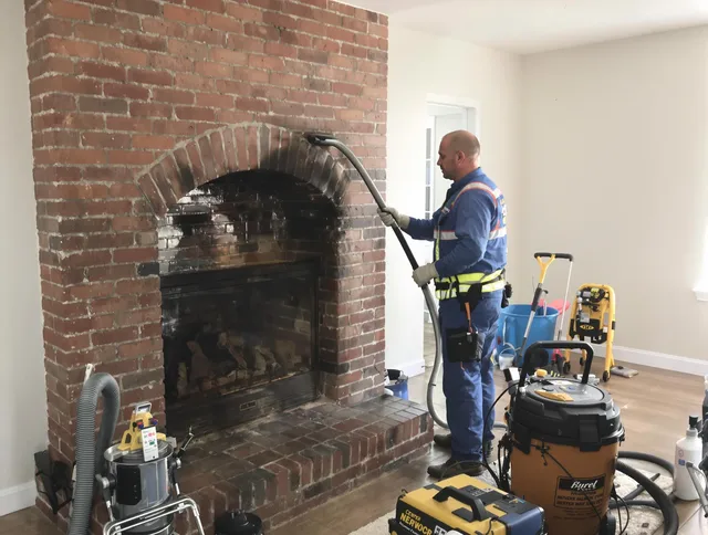 Murrieta Chimney Sweep expert performing detailed chimney sweep in Murrieta, CA