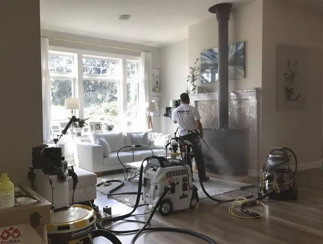 Soot removal service by Murrieta Chimney Sweep for a fireplace in Murrieta, CA